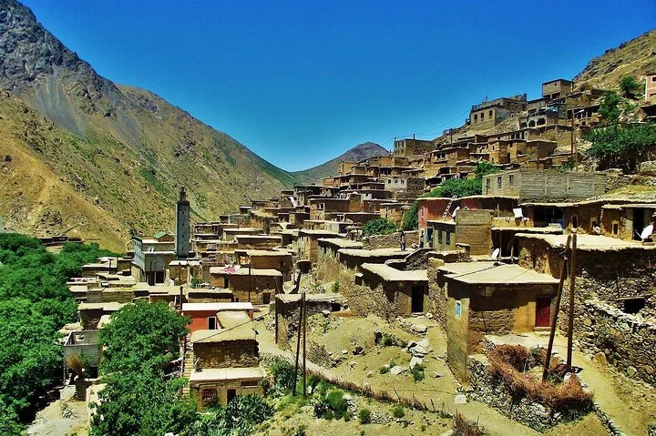 Berber village in the Atlas Mountains