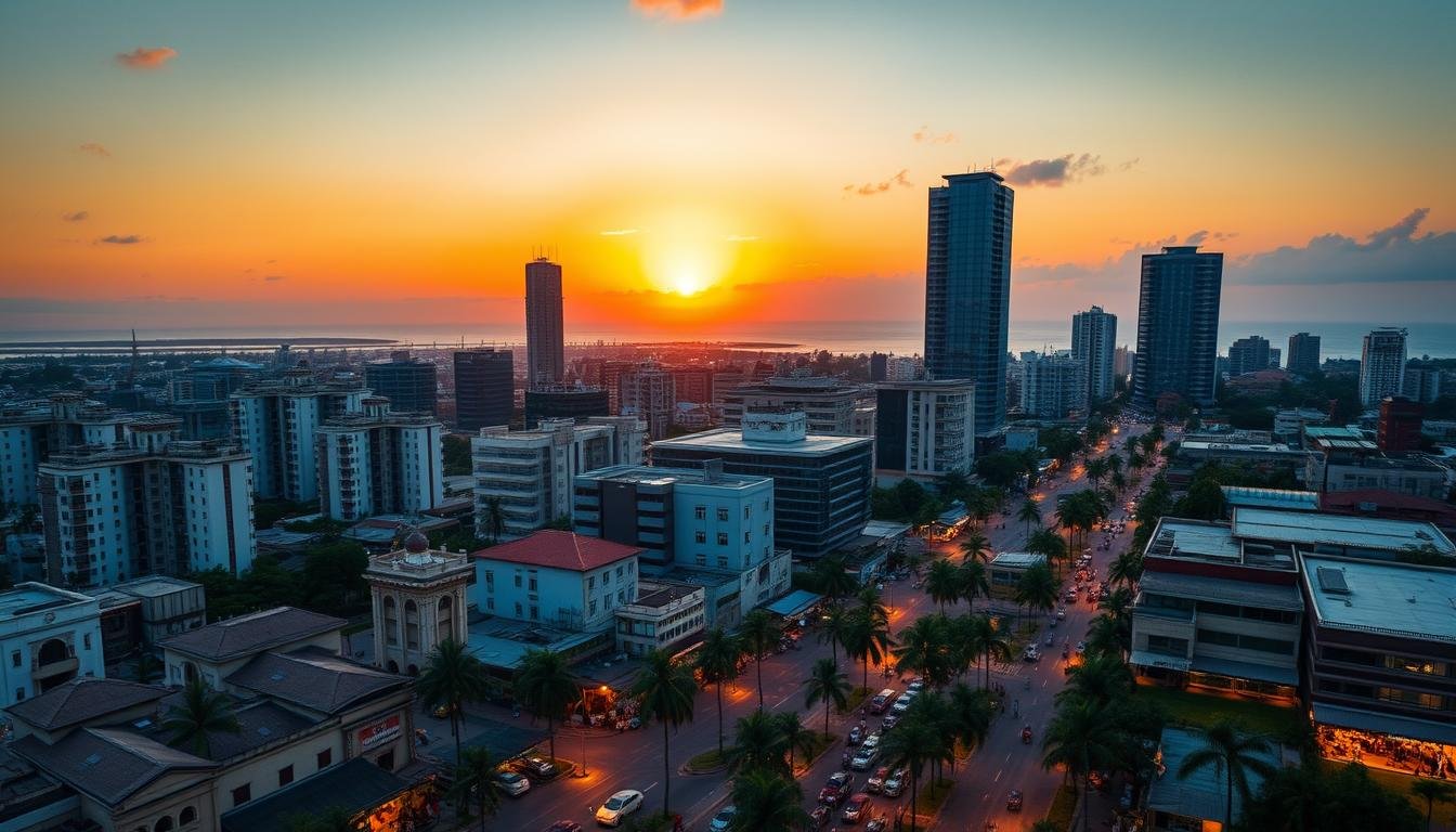 Dar es Salaam cityscape