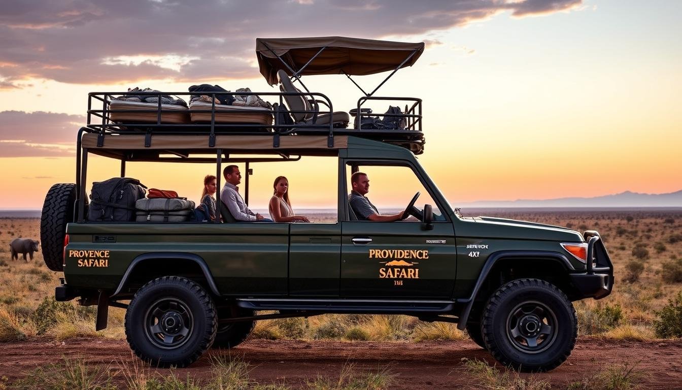 Safari vehicle features