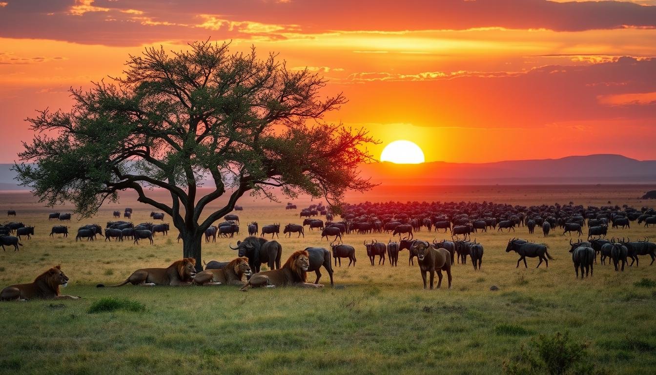 Serengeti wildlife