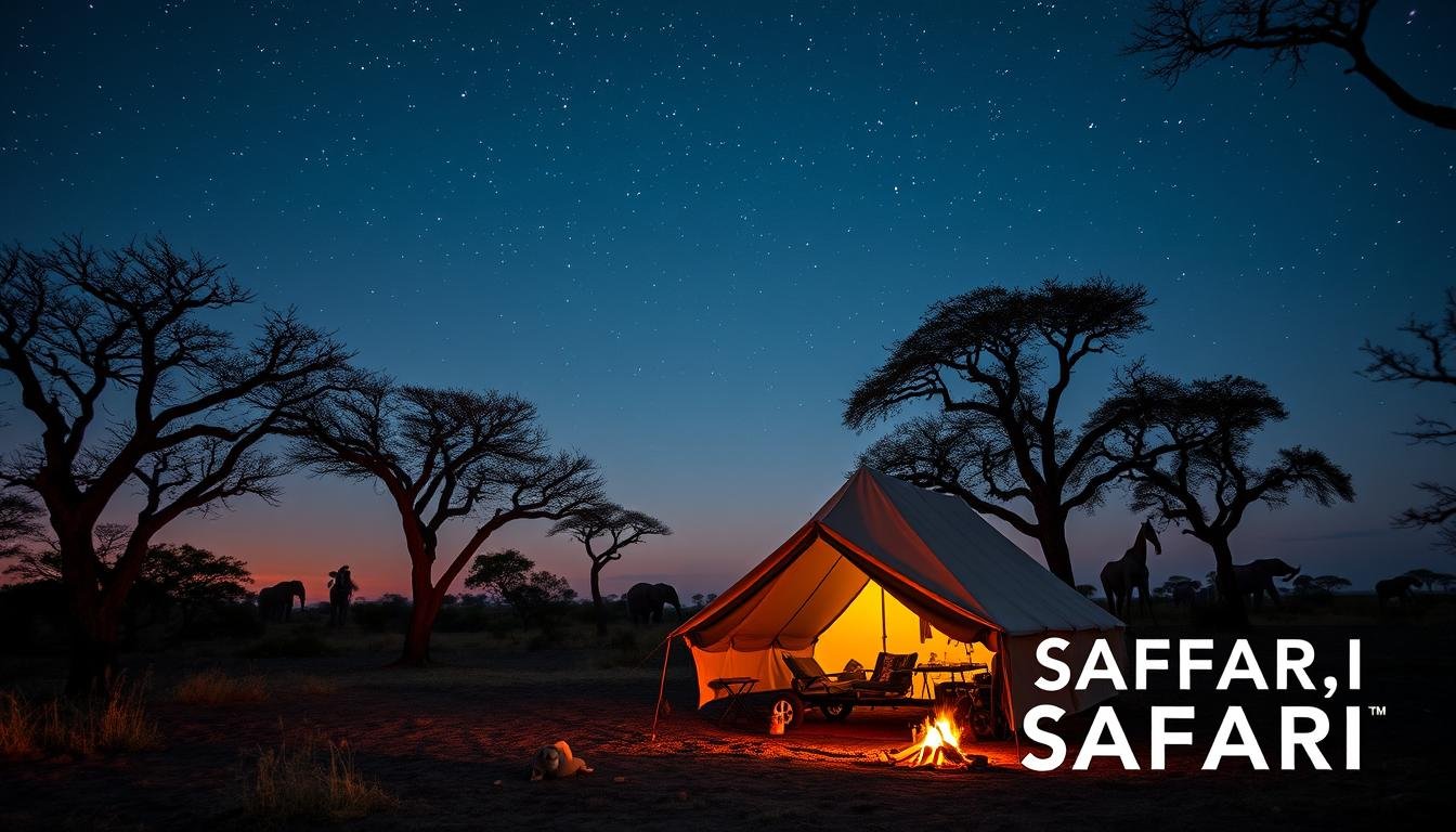 camping safari tanzania