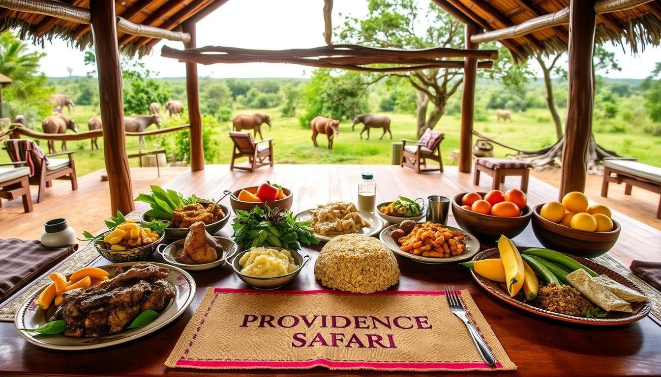 tanzania safari cuisine